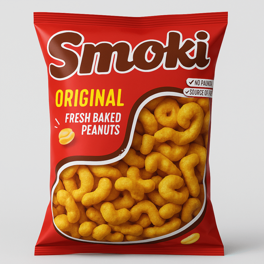 Smoki Original – Jordnötssnacks 150gr - Bild 1