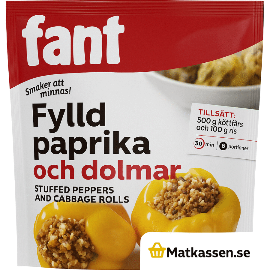 Fant Kryddmix – Fylld Paprika och Dolmar (6 portioner) - Bild 1