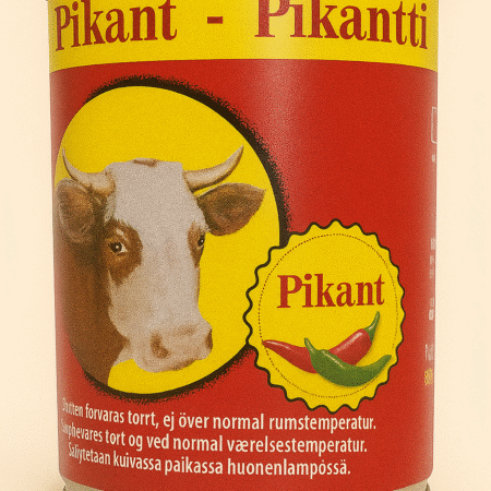 Pikant nötkött på burk – Kryddig smak: