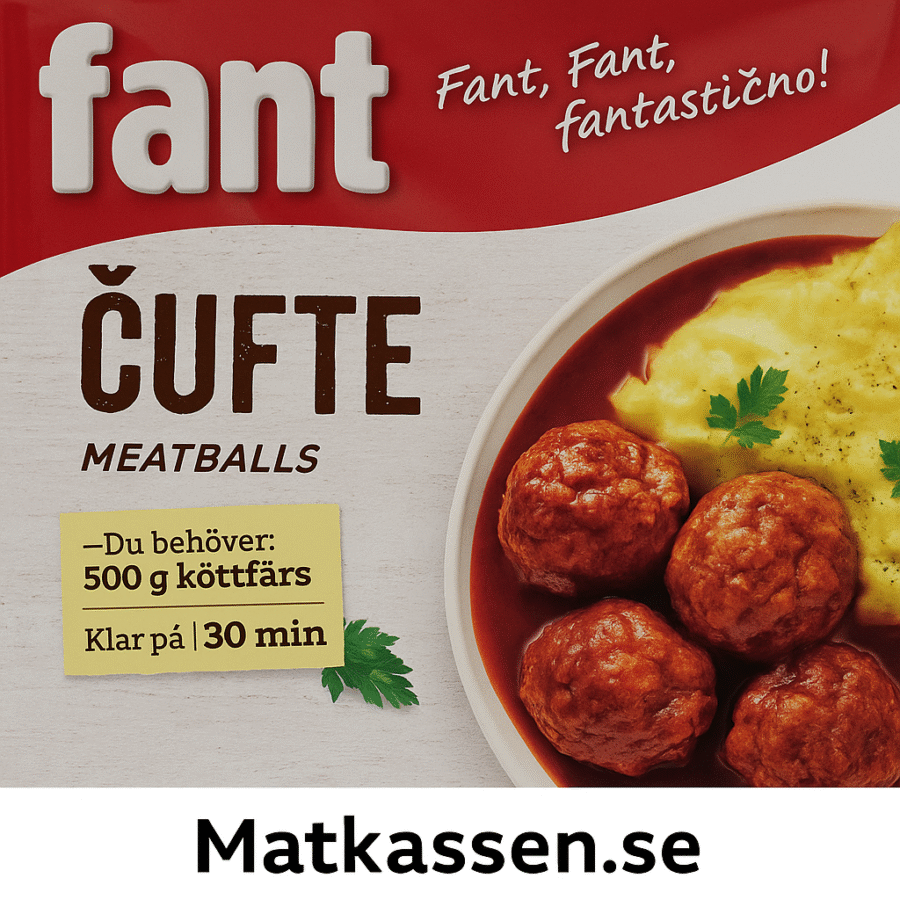 Fant Kryddmix – Ćufte (Balkanska Köttbullar) - Bild 1