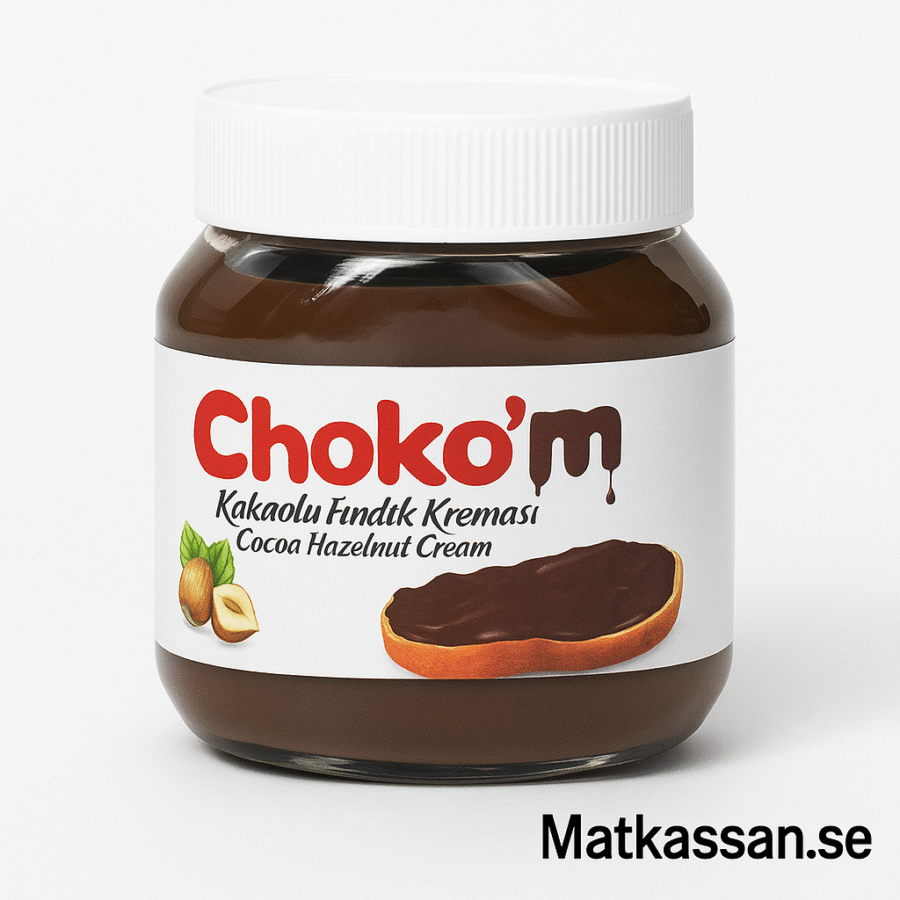 Choko'm Kakaokräm med Hasselnöt – 350gr - Bild 1