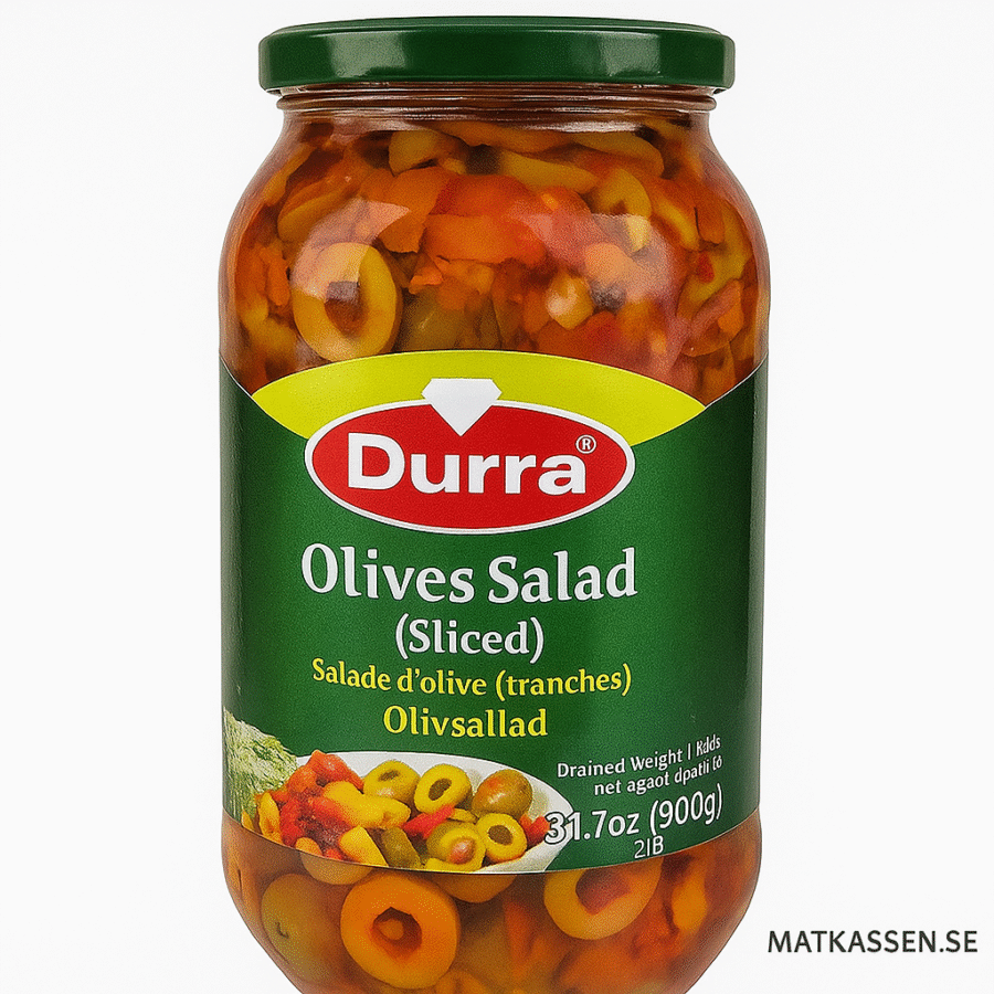 Durra Olivsallad – Skivade Oliver – 675 g - Bild 1