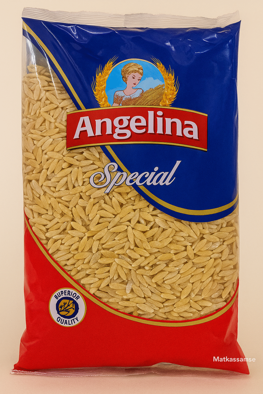 Angelina – Specialpasta (Risoni/Orzo) 500gr - Bild 1