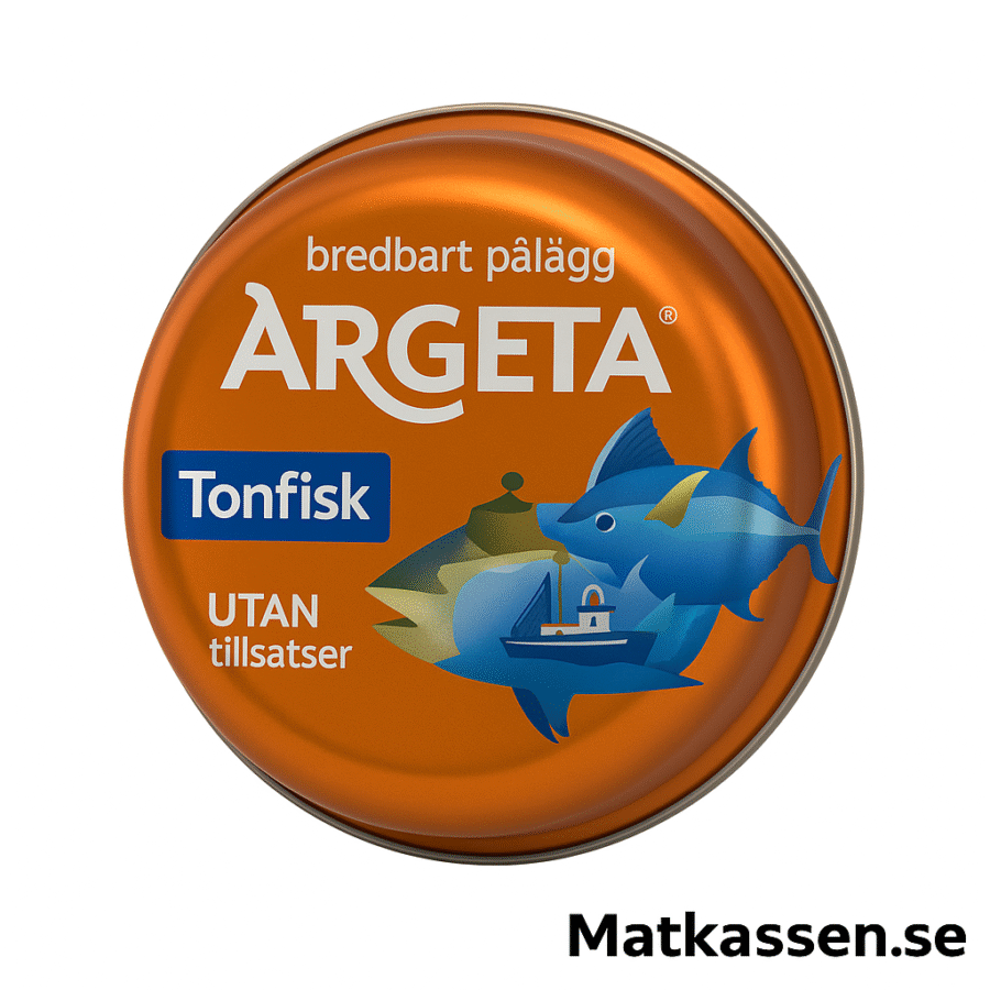 Argeta Tonfisk – Bredbart Pålägg (Utan tillsatser) - Bild 1
