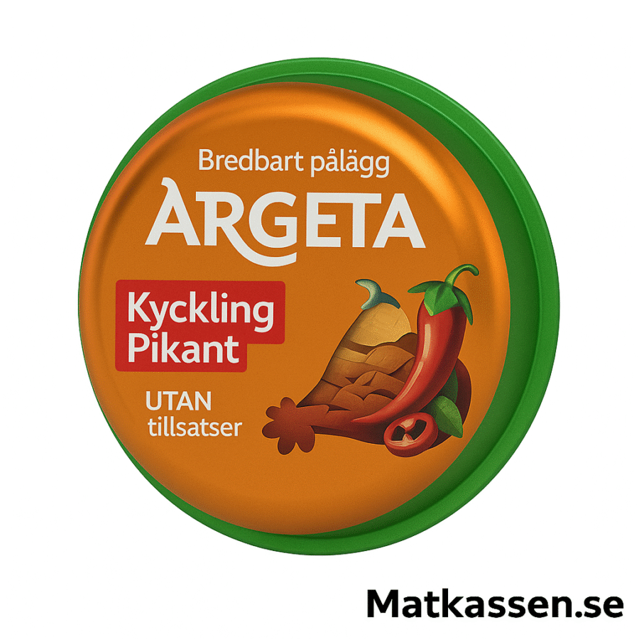 Argeta Kyckling Pikant – Bredbart Pålägg (Spicy) - Bild 1