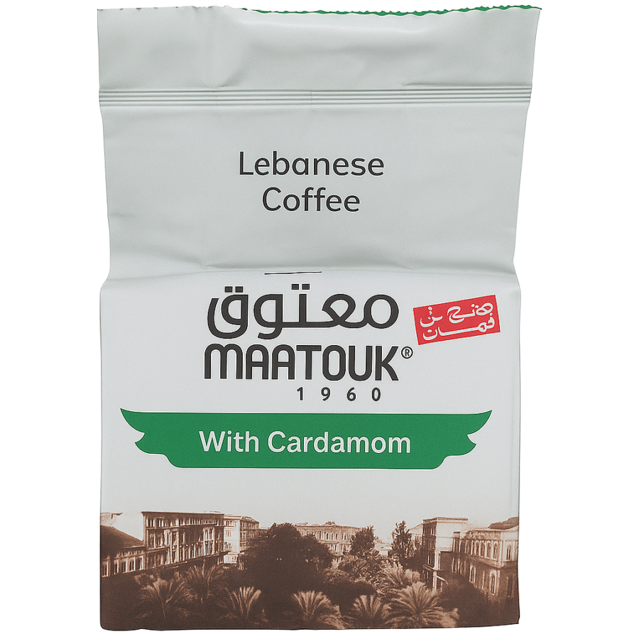 Maatouk Kaffe med Kardemumma – Libanesisk Blandning (1960) - Bild 1