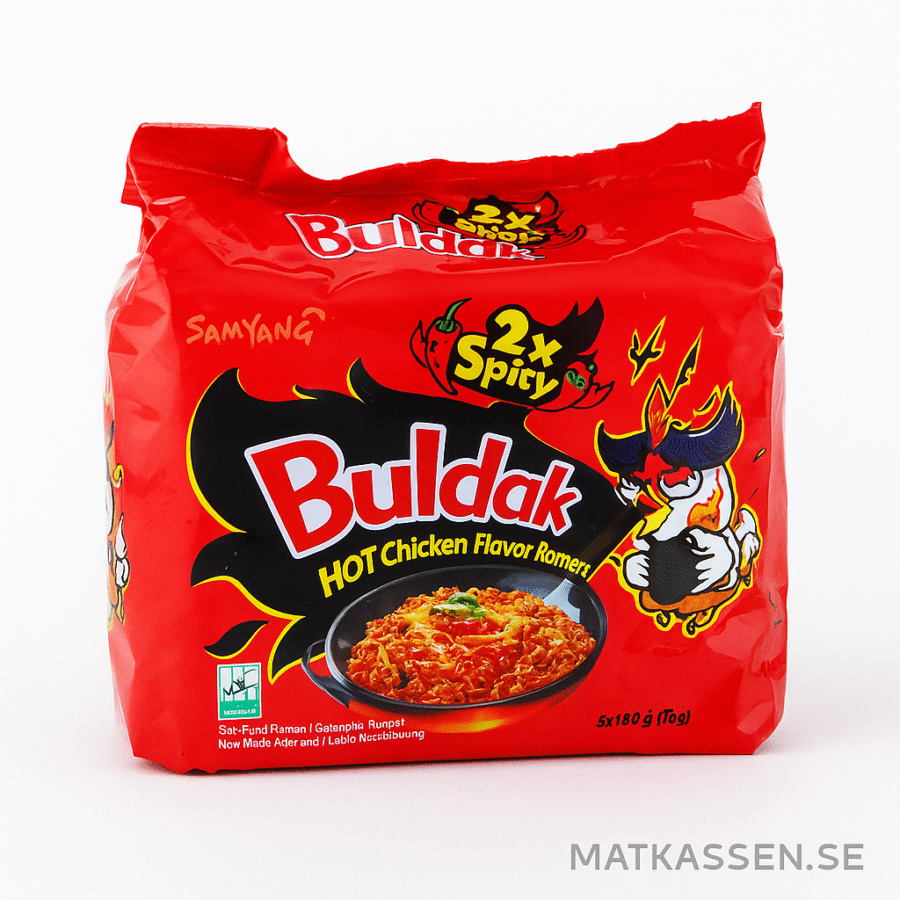 Samyang Buldak 2x Spicy Ramen – 5-pack - Bild 1