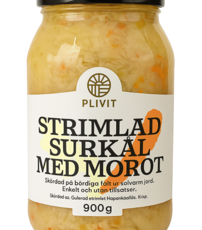 Plivit Strimlad surkål med morot
