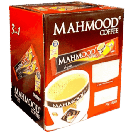 ☕ Mahmood Snabbkaffe – 3-i-1 Krämig och smakrik | 24 portionspåsar